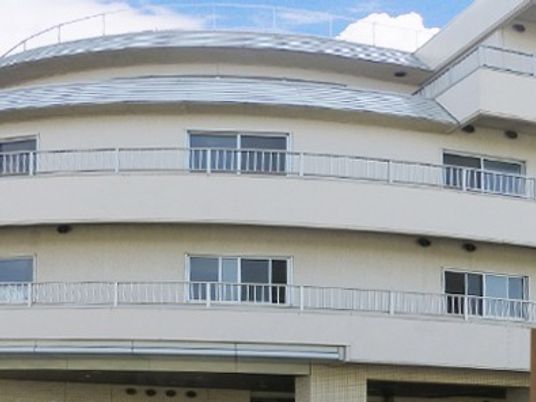 独創的な建物の外観
