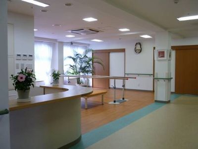 明るい共有スペース