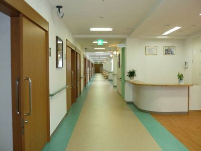 清潔な廊下の風景