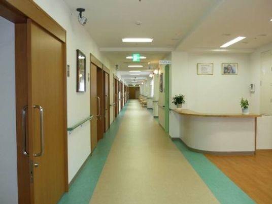 清潔な廊下の風景