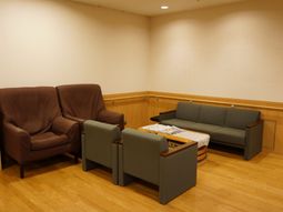 快適な休憩室の様子