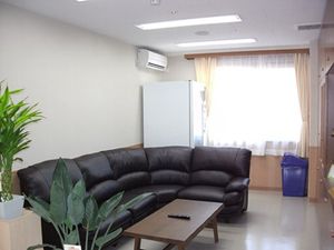 快適なリビングの一角
