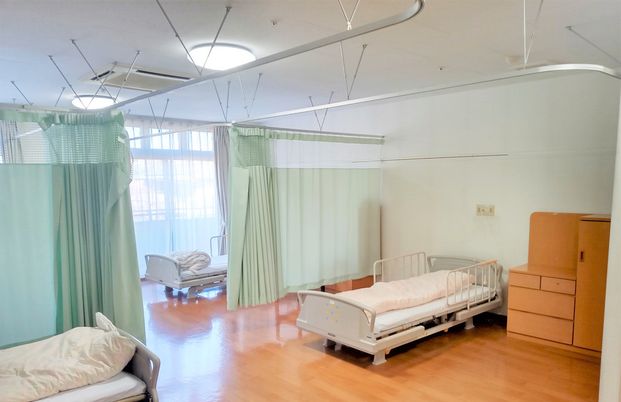 静かで清潔な居室