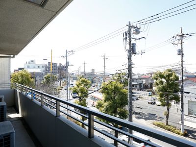 明るい屋外の眺望