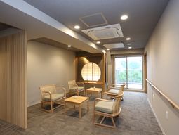 和風モダンな休憩スペース