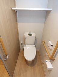 清潔なトイレスペース