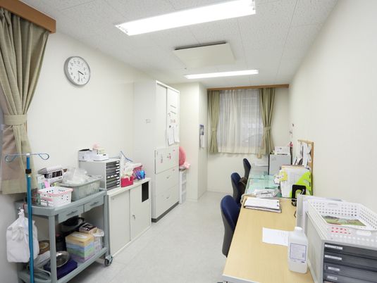 整いし医療設備の部屋