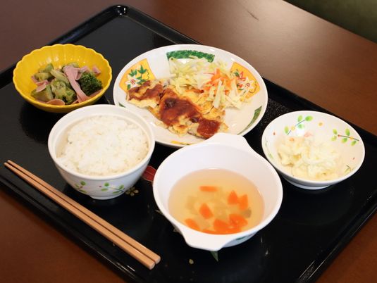 バランスの取れた食事内容