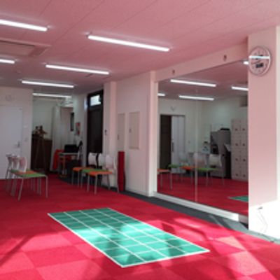 明るい機能訓練室