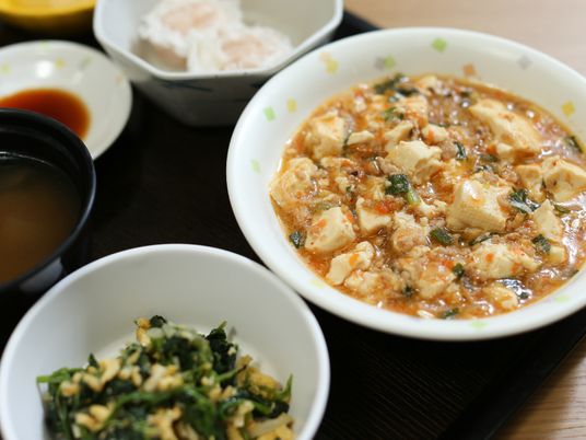 手作り感のある和食セット