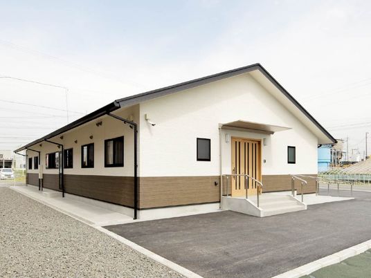 平屋の建物外観  