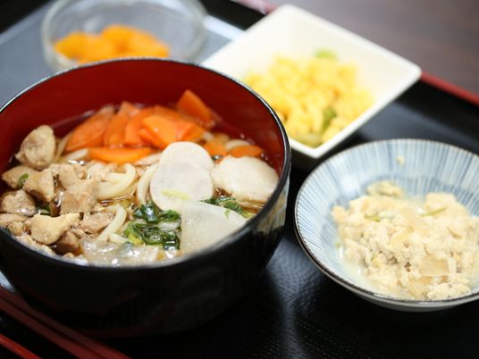 栄養満点の手作り料理