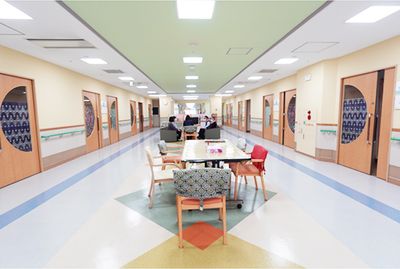 明るい廊下