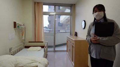 明るく広々とした居室