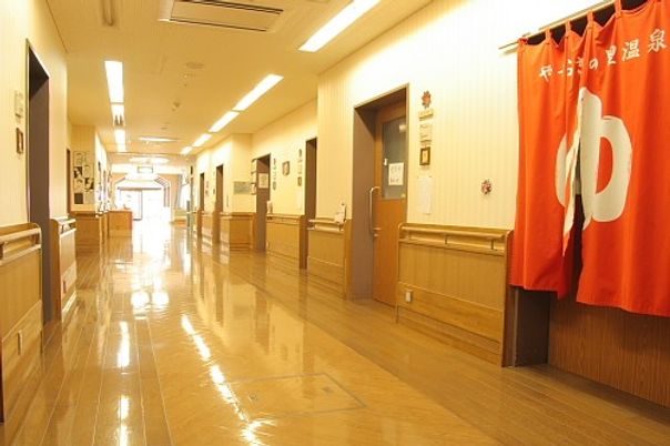 落ち着いた廊下