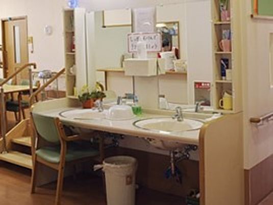 清潔感のある洗面台
