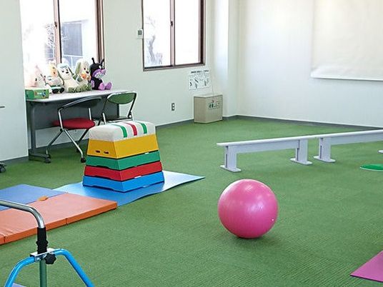 機能訓練室の運動器具  
