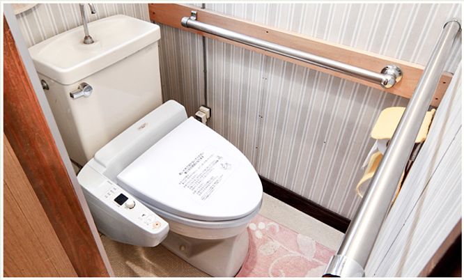 安心のトイレ空間