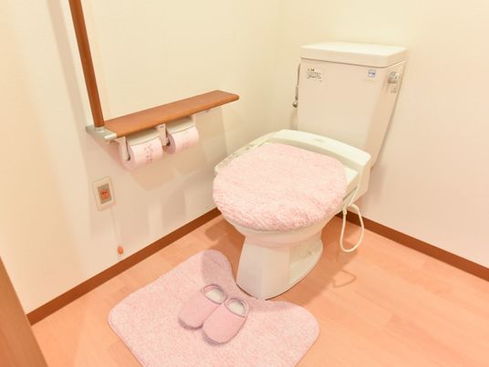 安全配慮されたトイレ空間