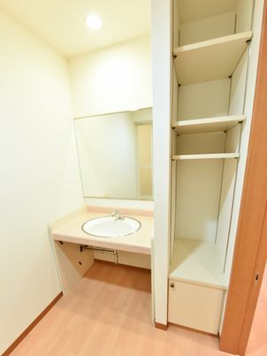 清潔な洗面台