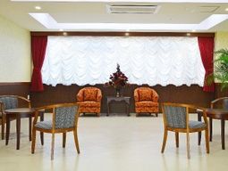 応接スペースの落ち着いた様子