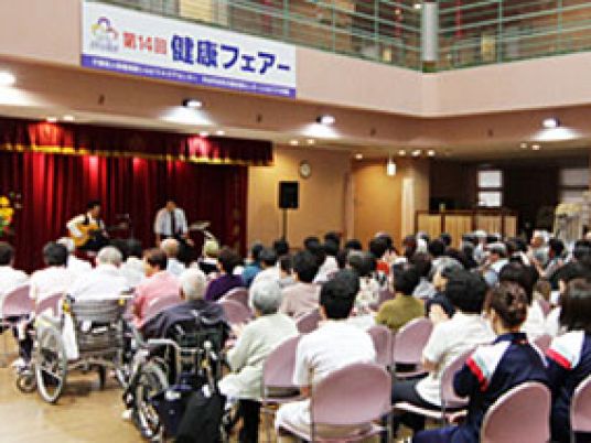 イベント開催中のホール