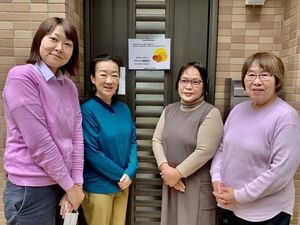 スタッフ集合のエントランス  
