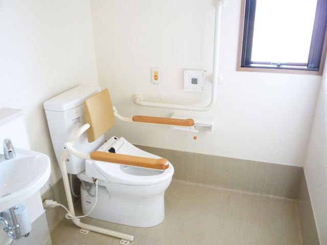 快適な設備のトイレ  