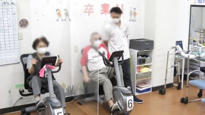室内の機能訓練室
