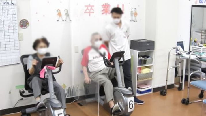 室内の機能訓練室