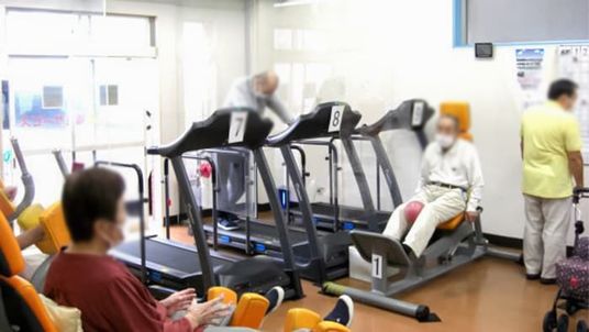 トレッドミルのある部屋