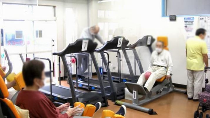 トレッドミルのある部屋