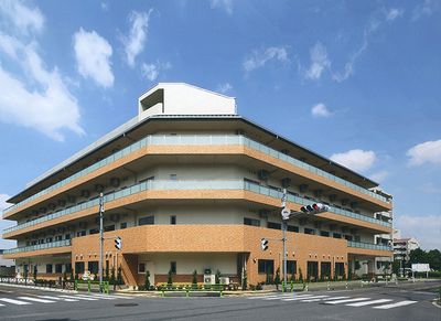 広々とした外観