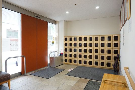 エントランスとシューズボックス