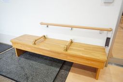 安全な休憩用ベンチ設置