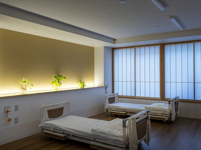 光あふれる居室 居室 明るい日差しが差し込む居室です。窓際の植物も、穏やかな雰囲気を醸し出しています。