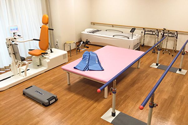 運動器具のある室内