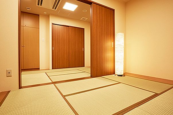 落ち着いた和室
