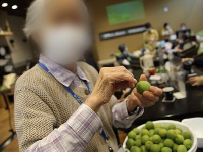 活動を楽しむ人々の様子