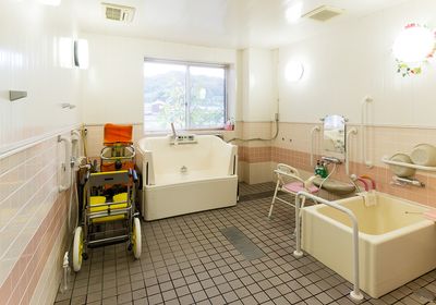 快適な設備の整った浴室