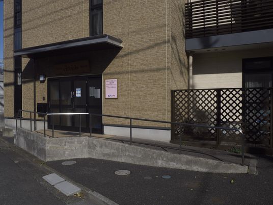 バリアフリーのエントランス