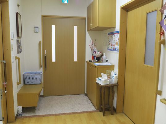 便利な動線の廊下