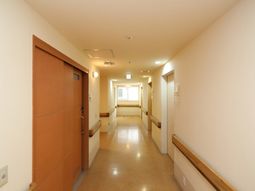 清潔感のある廊下