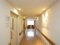 明るい廊下