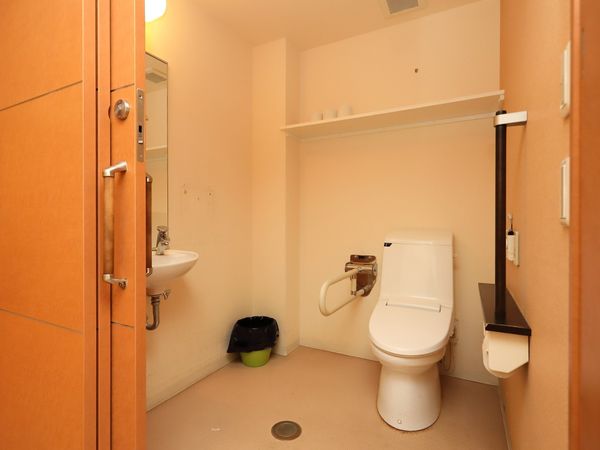 清潔なトイレスペース