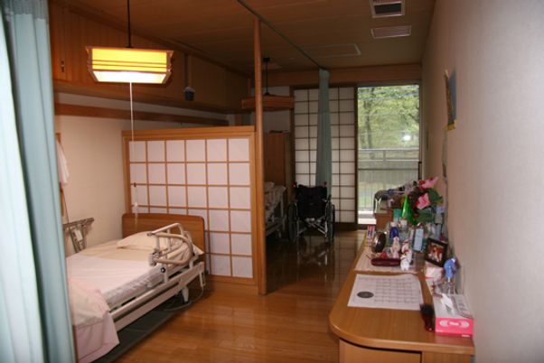 温かみのある居室