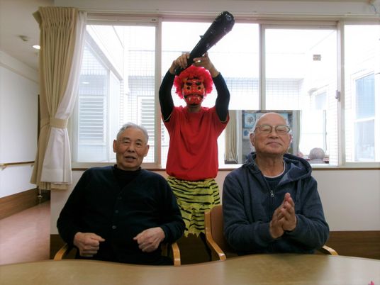 笑顔の皆様と楽しいひと時