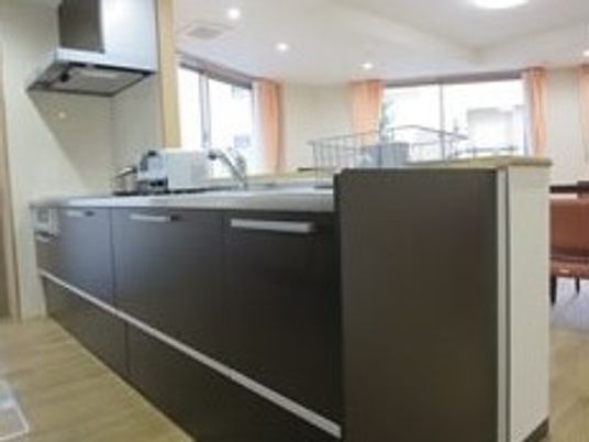 清潔なキッチンの一角