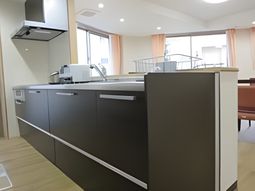 キッチンエリアの様子