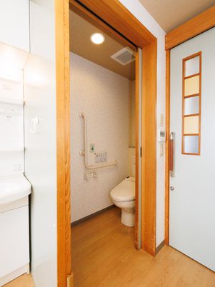 清潔感のあるトイレ空間